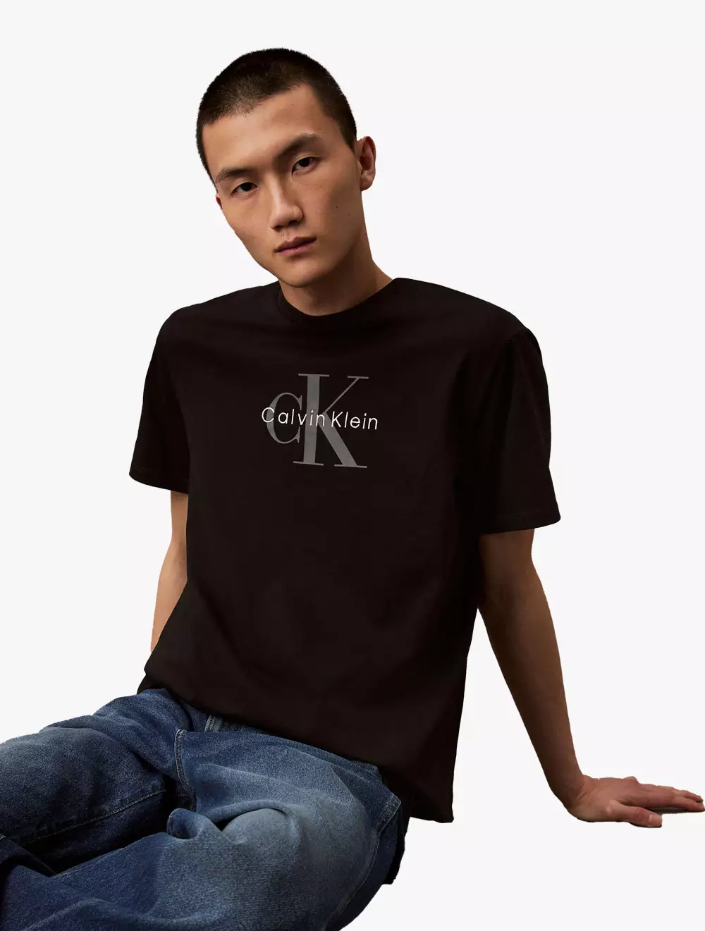 Calvin Klein - Monogram T-shirt - Black