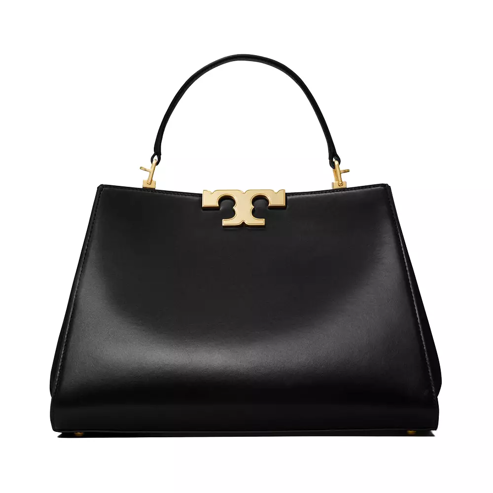 Eleanor Satchel Bag Black Ghw