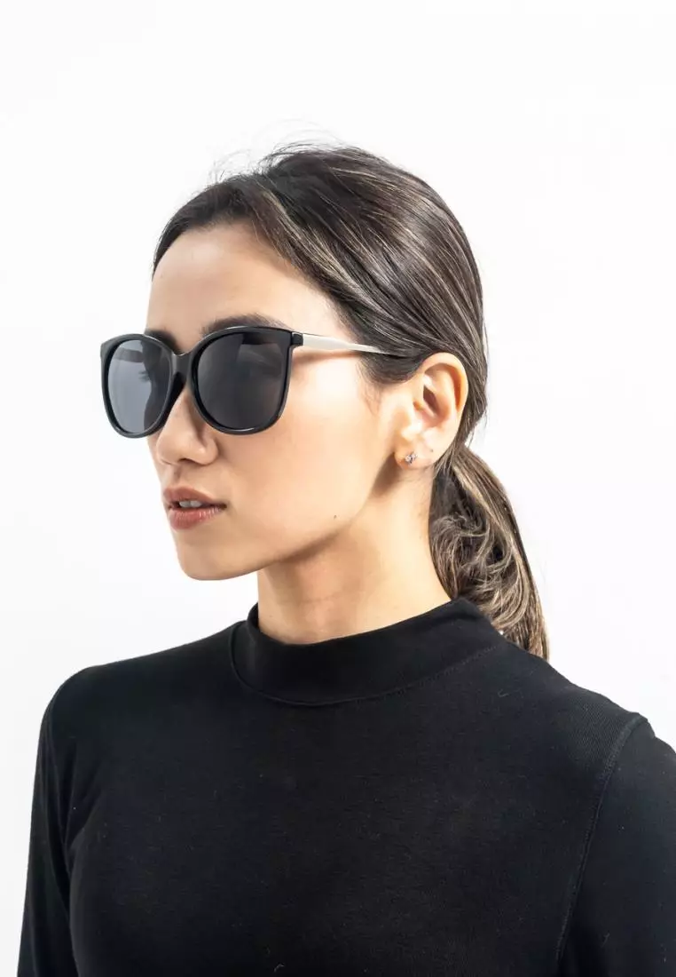 Big black clearance frame sunglasses