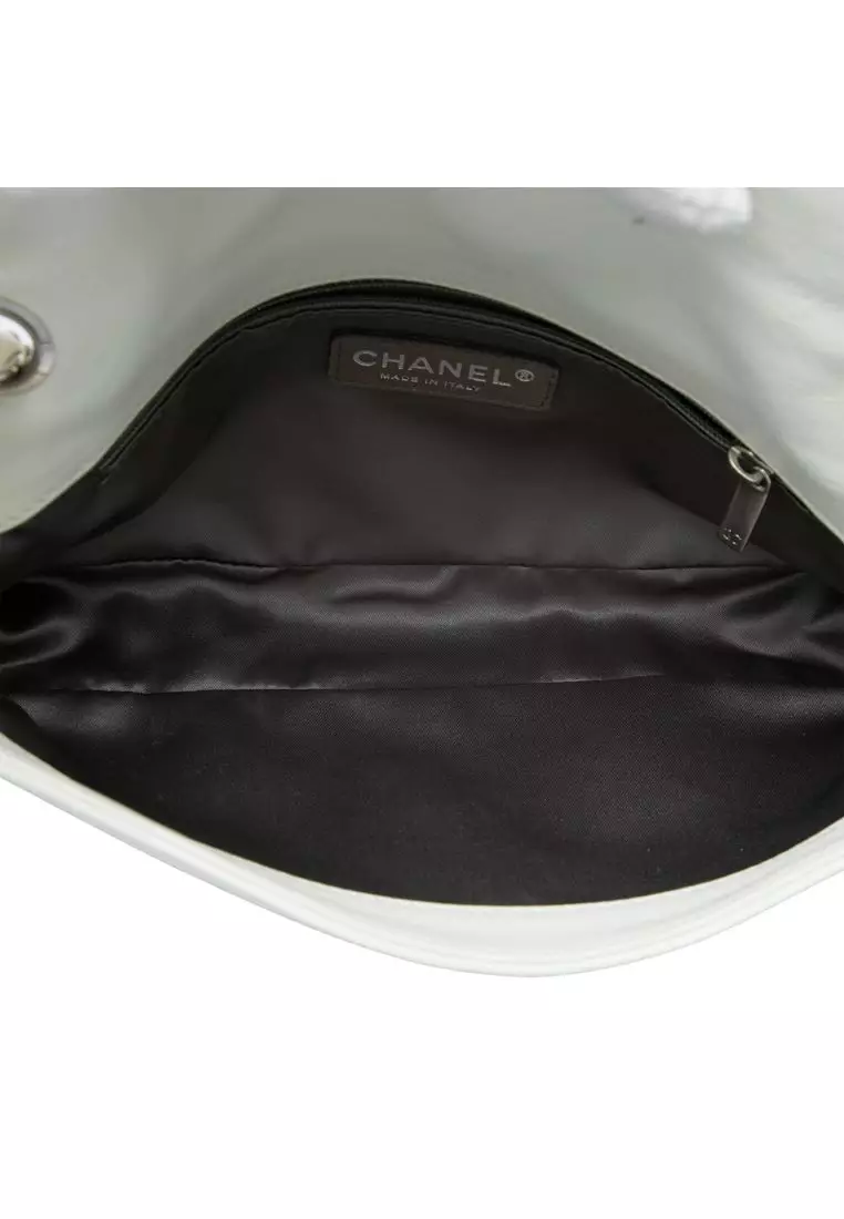 Pre-Loved Chanel Lambskin Pearl Obsession Flap