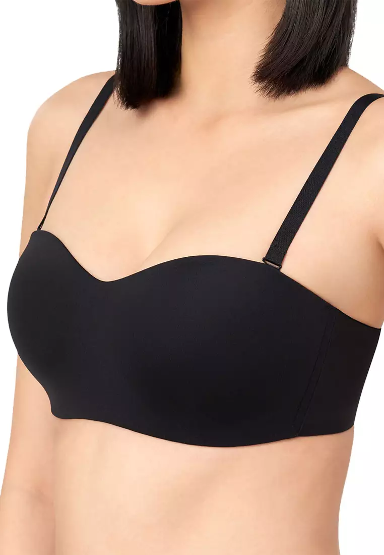 Tri-Zone Non-Wired Padded Detachable Bra