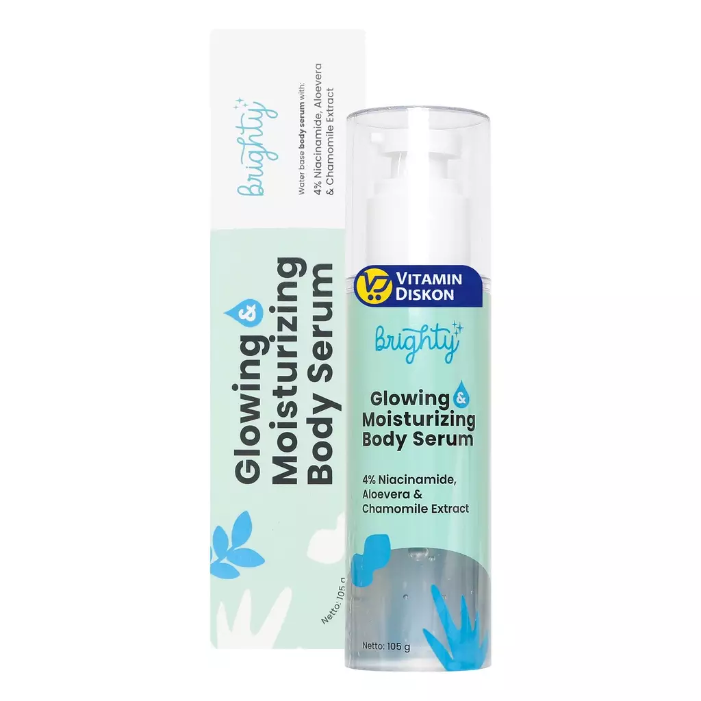BRIGHTY GLOWING AND MOISTURIZING BODY SERUM 105GR