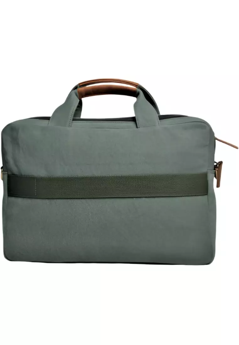 Canvas leather Office Bag for Men - Canvas Laptop Bag Men - Leather Briefcase for Men - Messenger Bag for Men - Men's Handbag Casual - Oxhide J0043