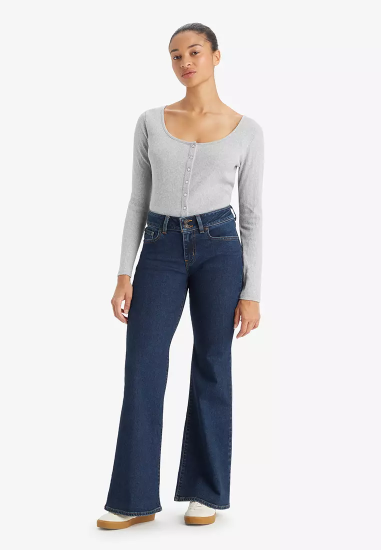 Levi's womens flare jeans outlet