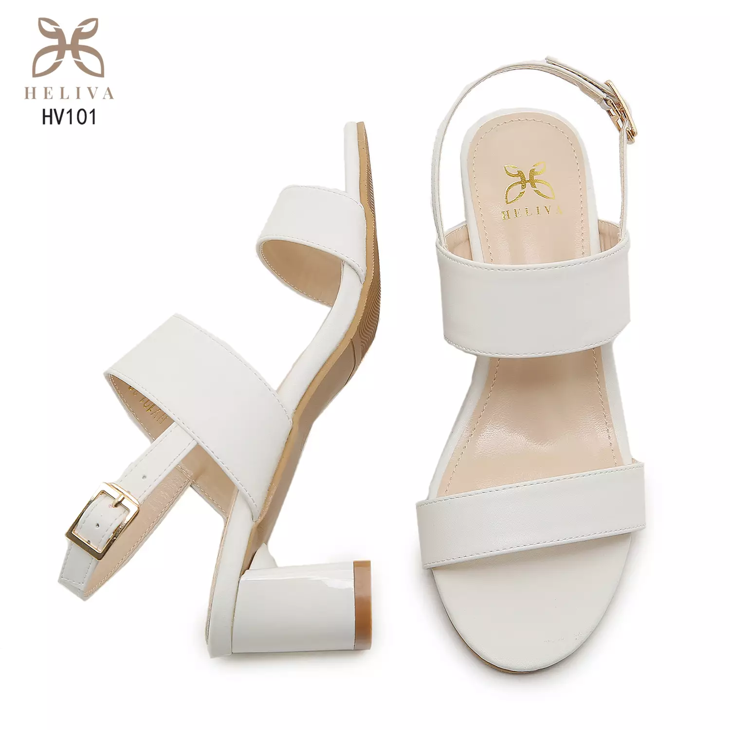 HELIVA CATERINA Sandal Heels Wanita Hak 5.5cm HV101