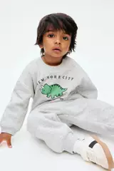 Grey Melange Dusty Light