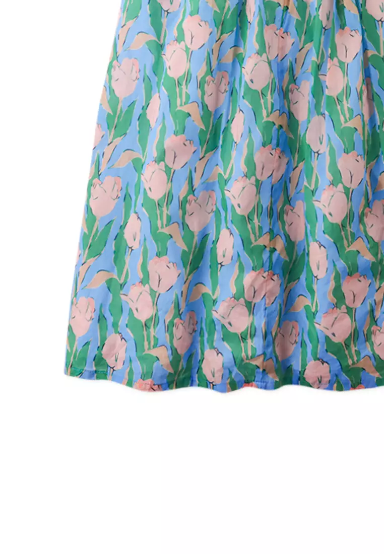 Regine Maxi Dress Charm With Smocked Bodice And Ruffles