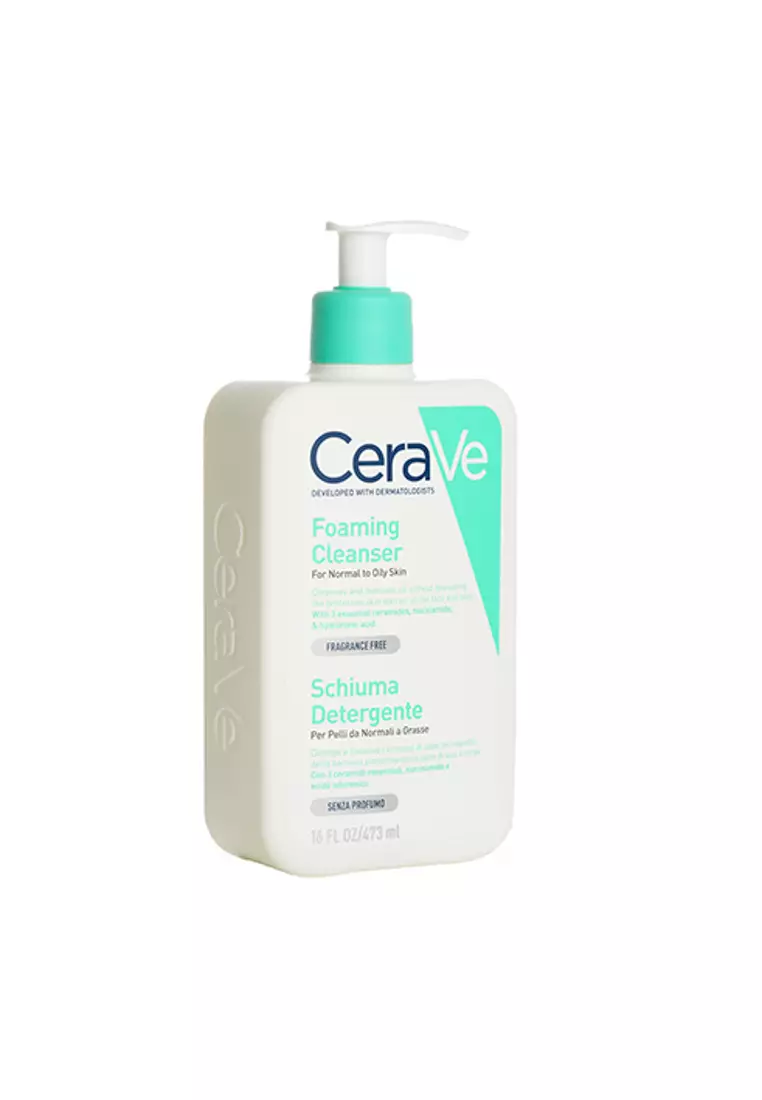 CERAVE - Foaming Facial Cleanser for Normal to Oily Skin 473ml/16oz