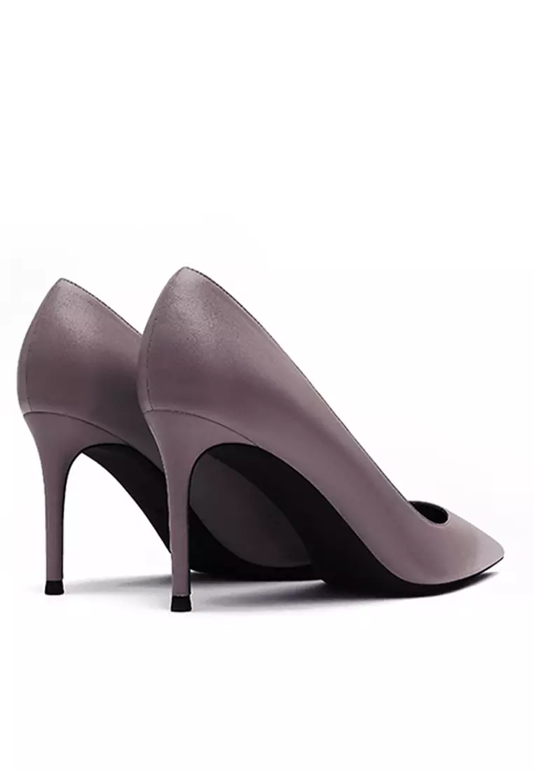 8CM Uniform Pointed High Heel Shoes HZL181