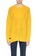 b+ab yellow Cable knit cut out sweater 18F43AA4B81C03GS_2