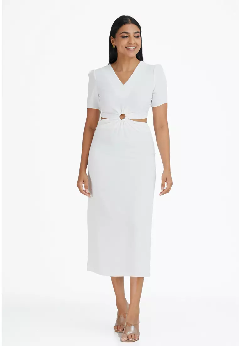 White going sales away dress