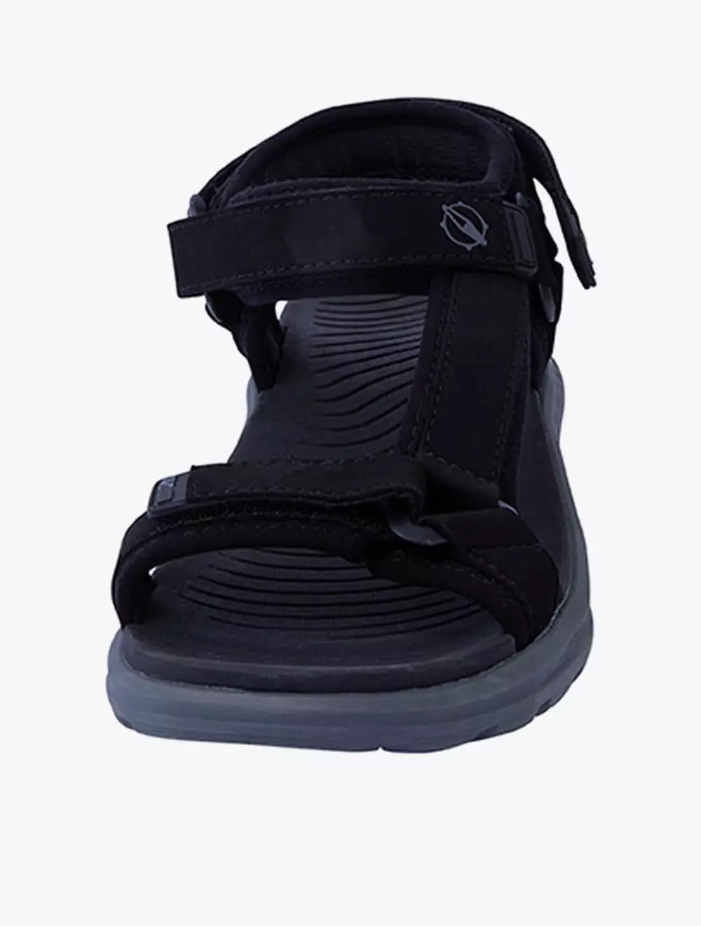 Payless Rugged Outback Mens Diamondback Strap Sandals - Black_01