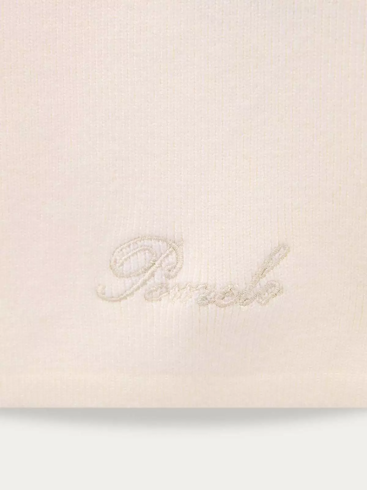 Pomelo - Cardigan Wanita - One-Button Knit Cardigan - Ivory