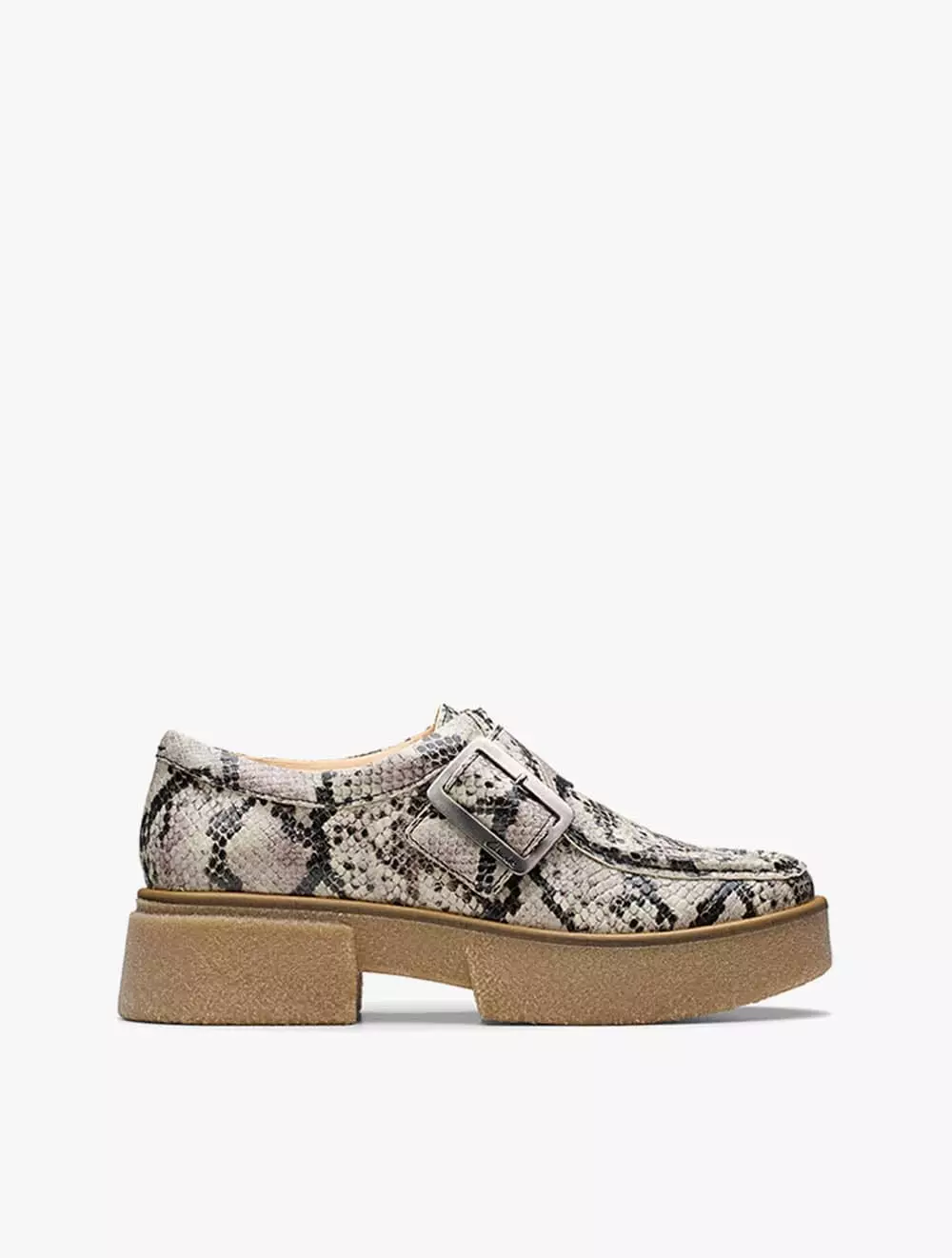 Clarks Low Heel Snakeskin Shoes Jual CLARKS Clarks Linoso Monk