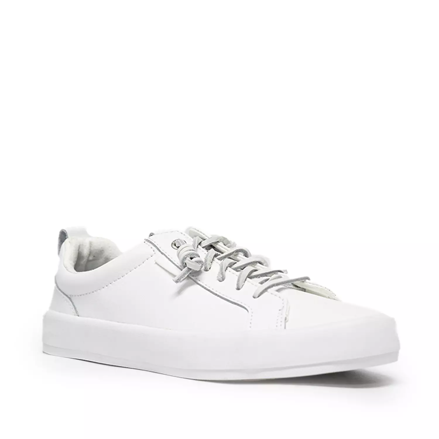 Women's Bermuda Beach Leather Sneakers - White (L10400679)