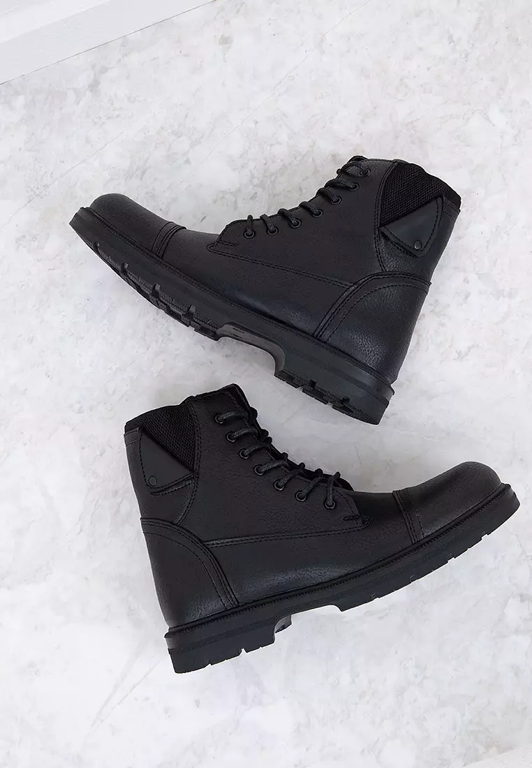 Lace Up Combat Boots