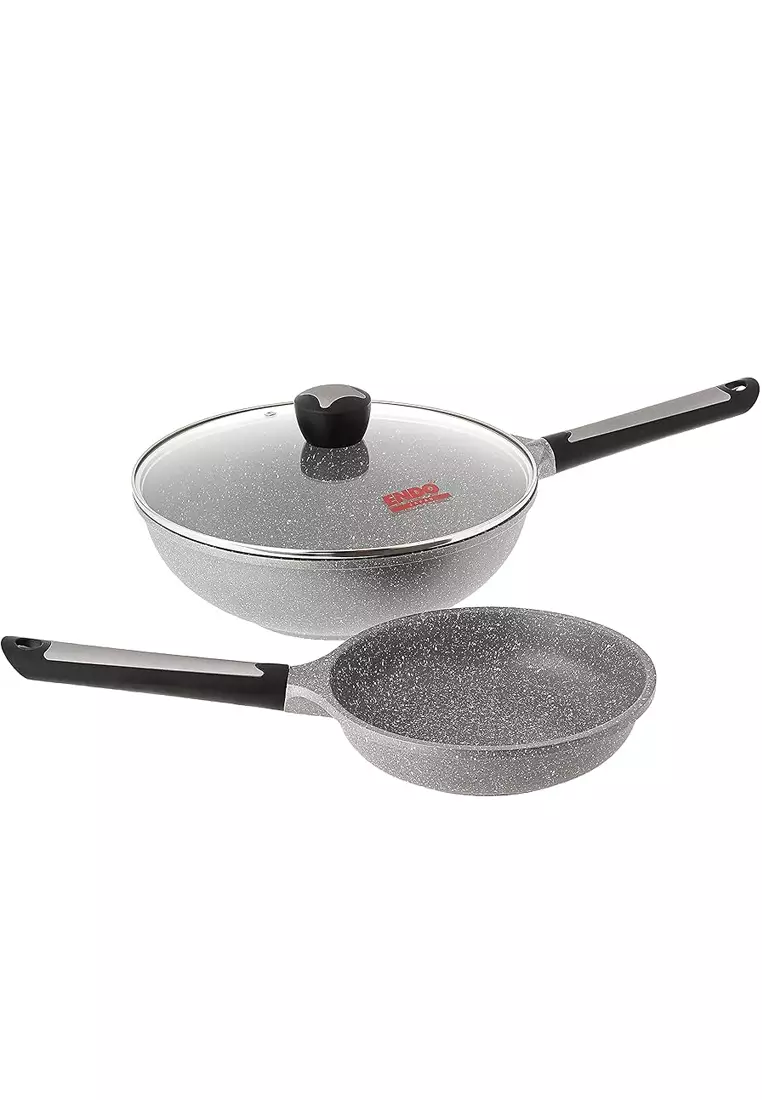 Buy Endo Endo 7 Pcs Induction Cookware Set Granite Quartz Series