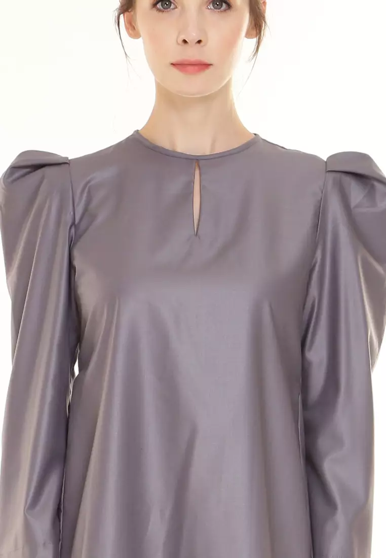 Yarra Kurung Modern in Dark Grey