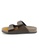 SoleSimple brown Athens - Dark Brown Leather Sandals & Flip Flops & Slipper AF808SHCD24EDBGS_3