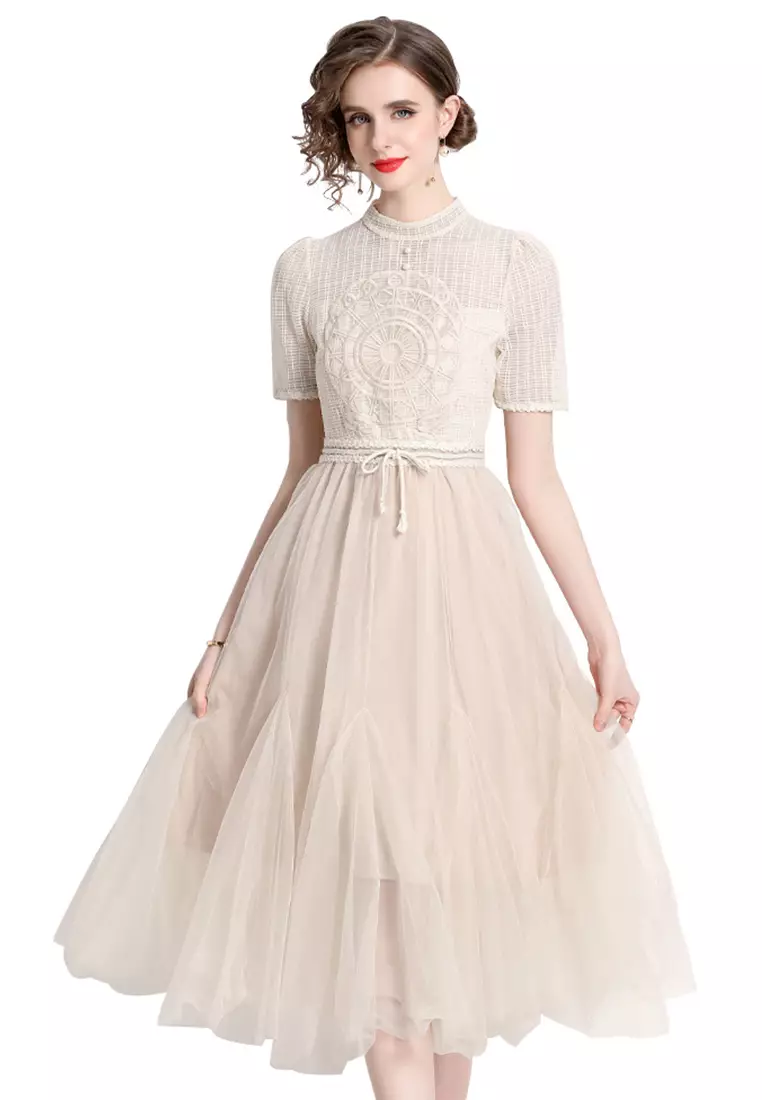 Vintage lace dresses online top