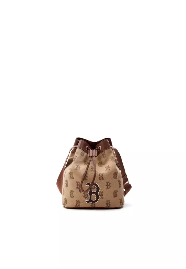 ショルダーバッグ・ポシェット MLB KOREA Monogram Mini Bucket BAG Boston Red Sox MLB Boston Red Sox Mini Crossbody Bag – Montana West World