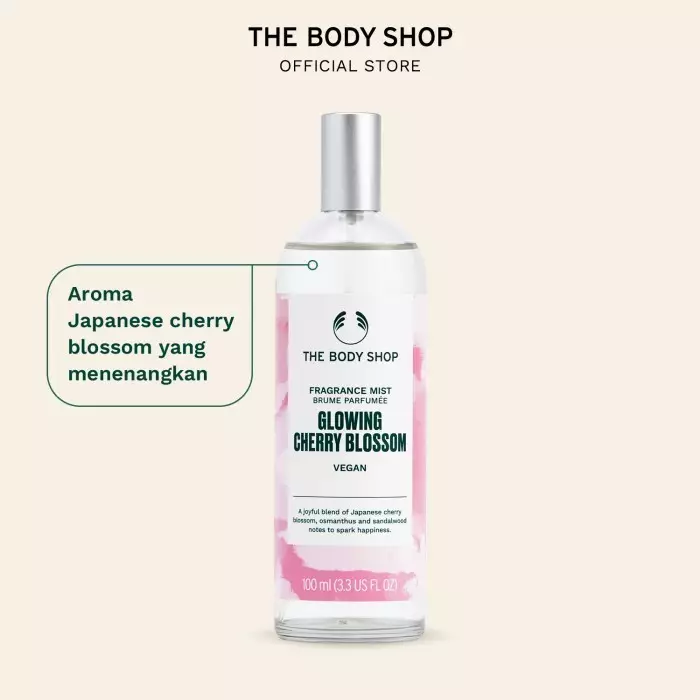 Glowing Cherry Blossom Body Mist 100ml