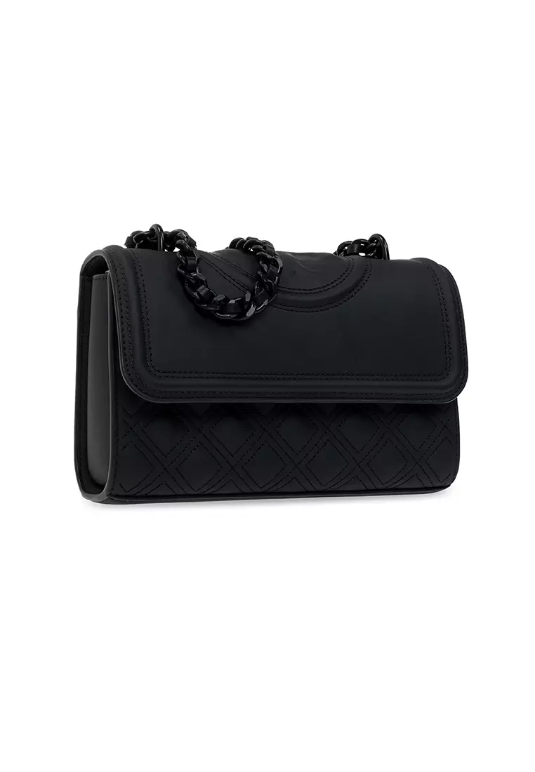 Tory Burch Women'S Fleming Small Frame Clutch Bag - Black for Women