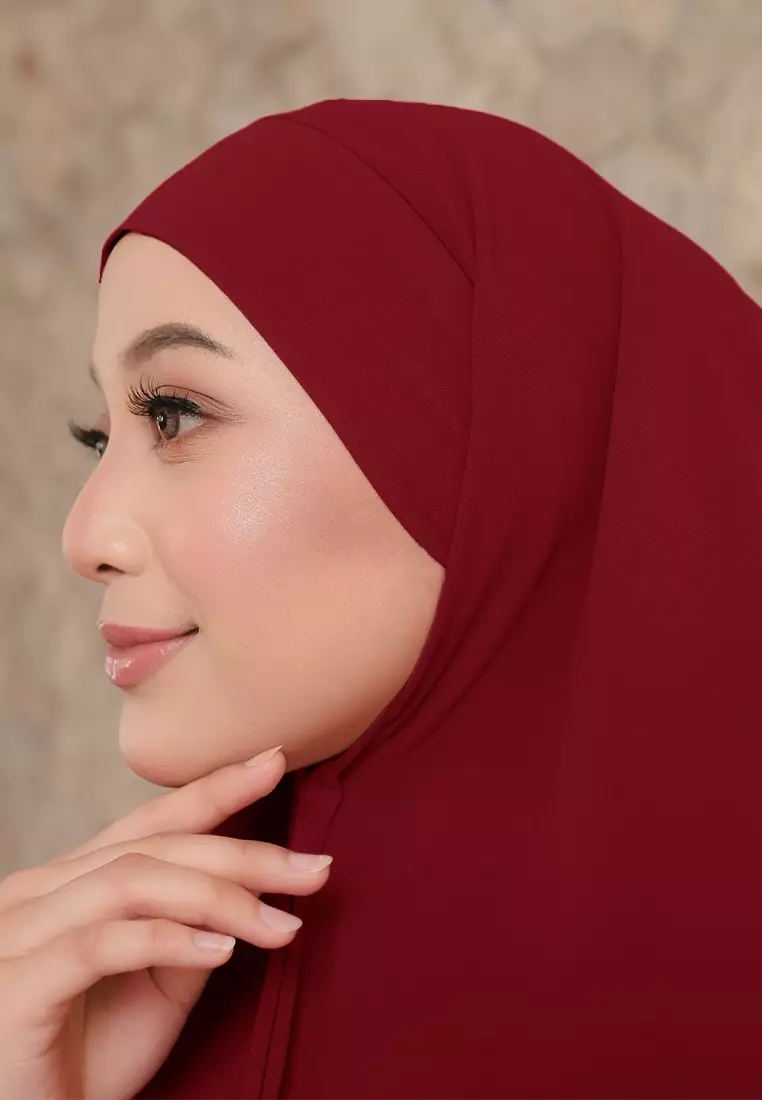KHIBAN KHAIRA MAGNET PLUS NIQAB - MAROON
