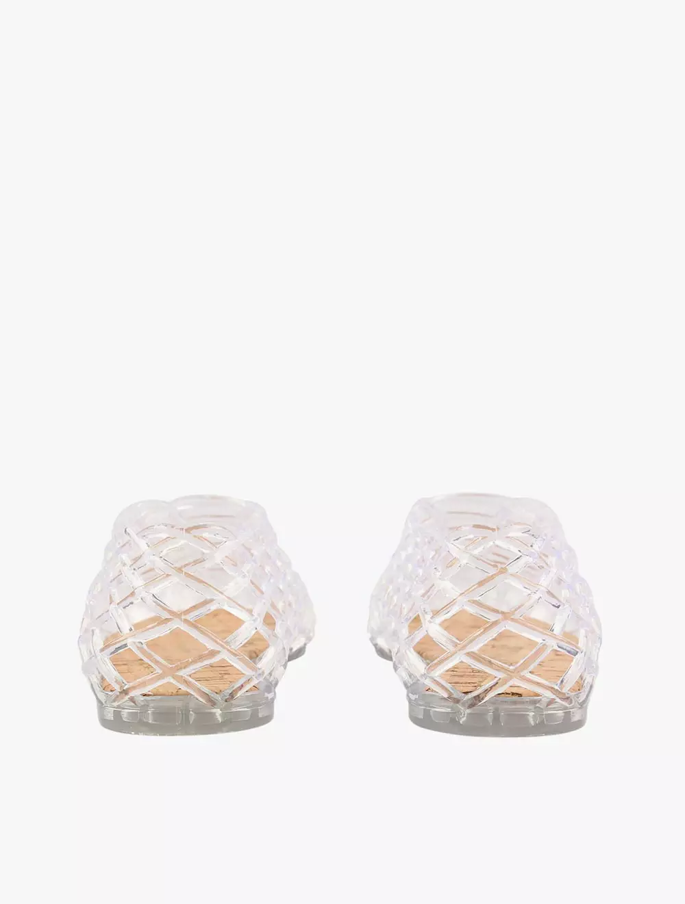 Payless Chrissie Womens Gaella Jelly Flats - Clear_15