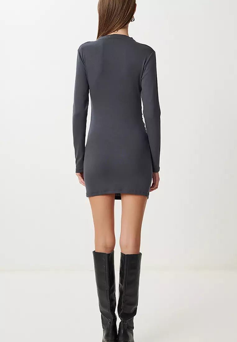 Ruched Mini Dress