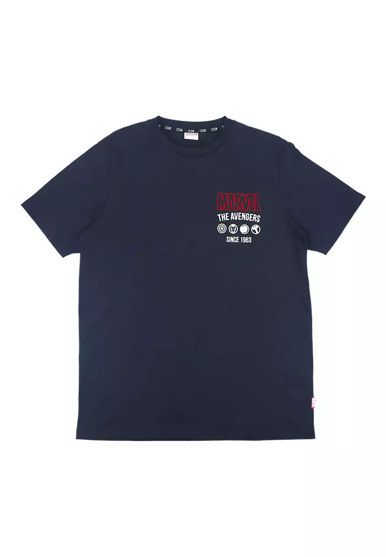 Mens Licensed Graphic T-Shirt "Earth's Mightiest Heroes"