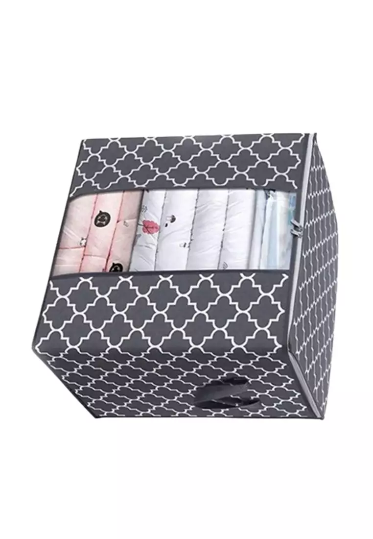 Tas Penyimpanan Baju Selimut Multifungsi Water Resistant Vertikal ORIGINAL - Black