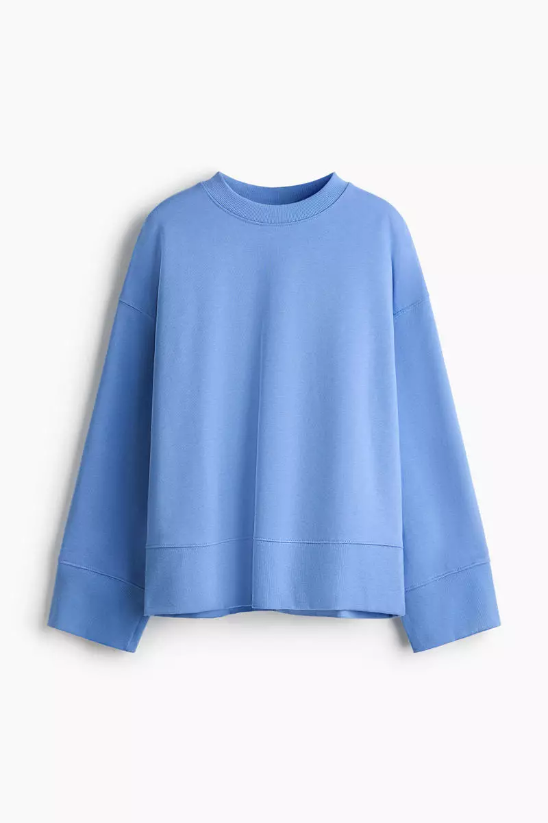 Oversized cotton sweatshirt