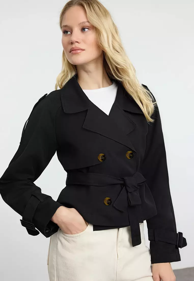 Long Sleeves Trench Coat