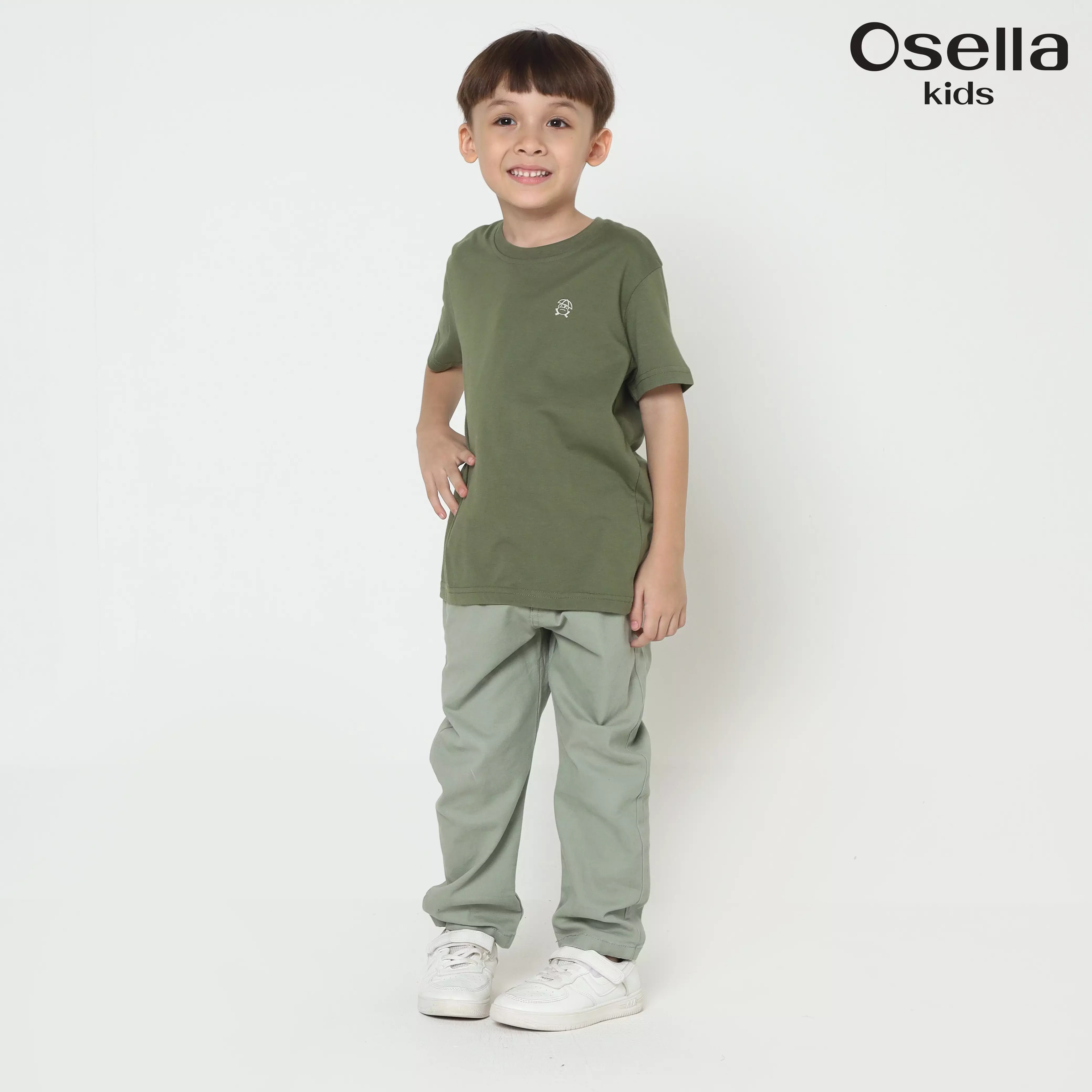 Osella Kids Basic Regular T-Shirt 3272500254 | Kaos Lengan Pendek Anak Laki-Laki