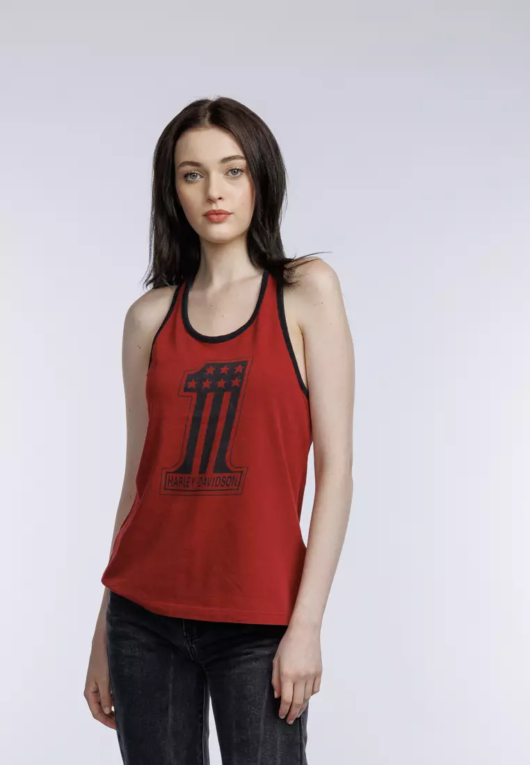 Harley-Davidson National Anthem Twist Back Tank