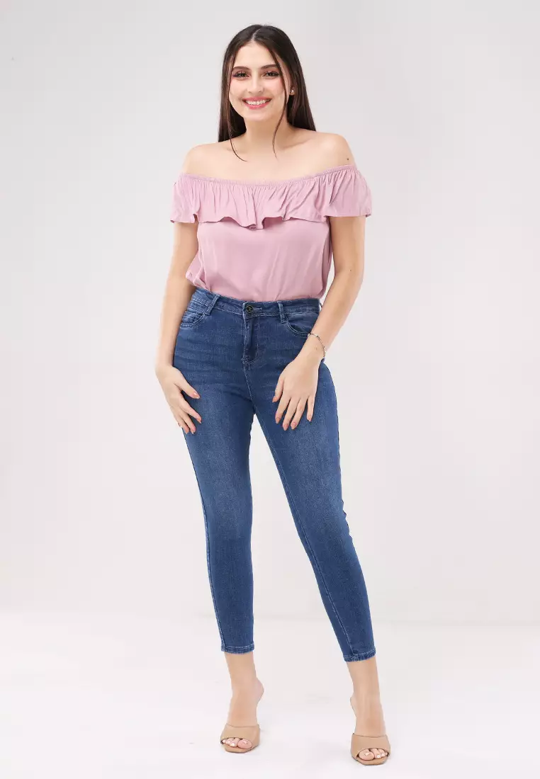 Midrise Skinny Jeans