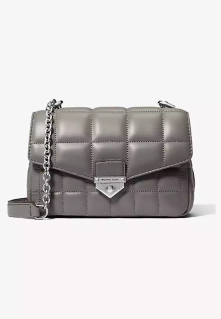 Jual MICHAEL KORS Michael Kors SoHo Small Quilted Leather Shoulder