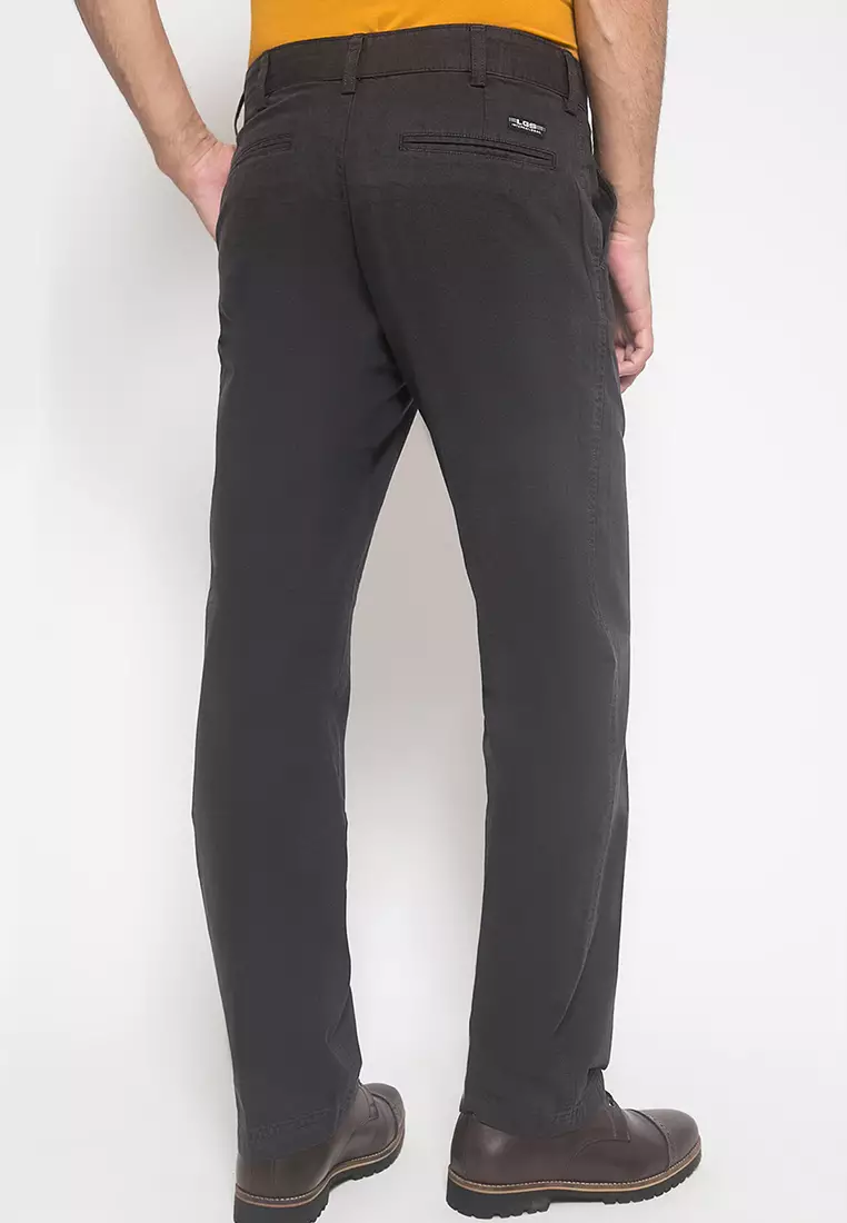 LGS - Celana Panjang Chinos Pria Warna Hitam CCT.319.027.509.C