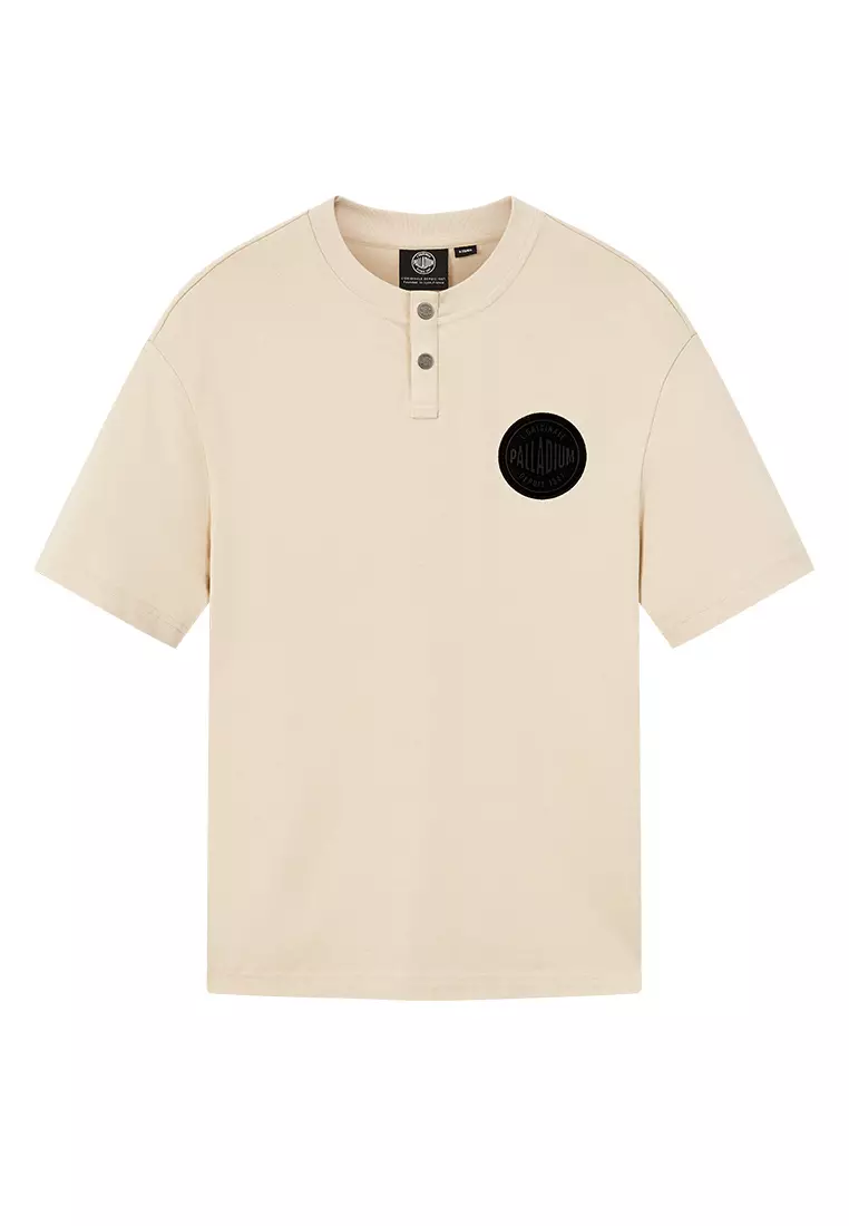 MEN'S PALLADIUM LOGO LOOSE FIT COTTON T-SHIRT