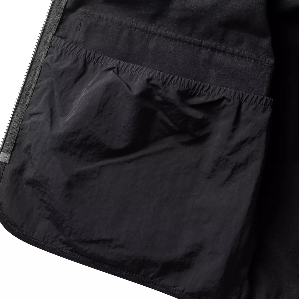 Plutone Vest Jacket Rompi Outer Travel Harian Fungsional Harian - Hitam