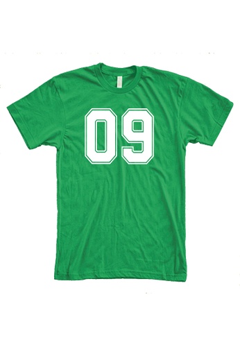 MRL Prints green Number Shirt 09 T-Shirt Customized Jersey 8C4D3AACCC2EFCGS_1