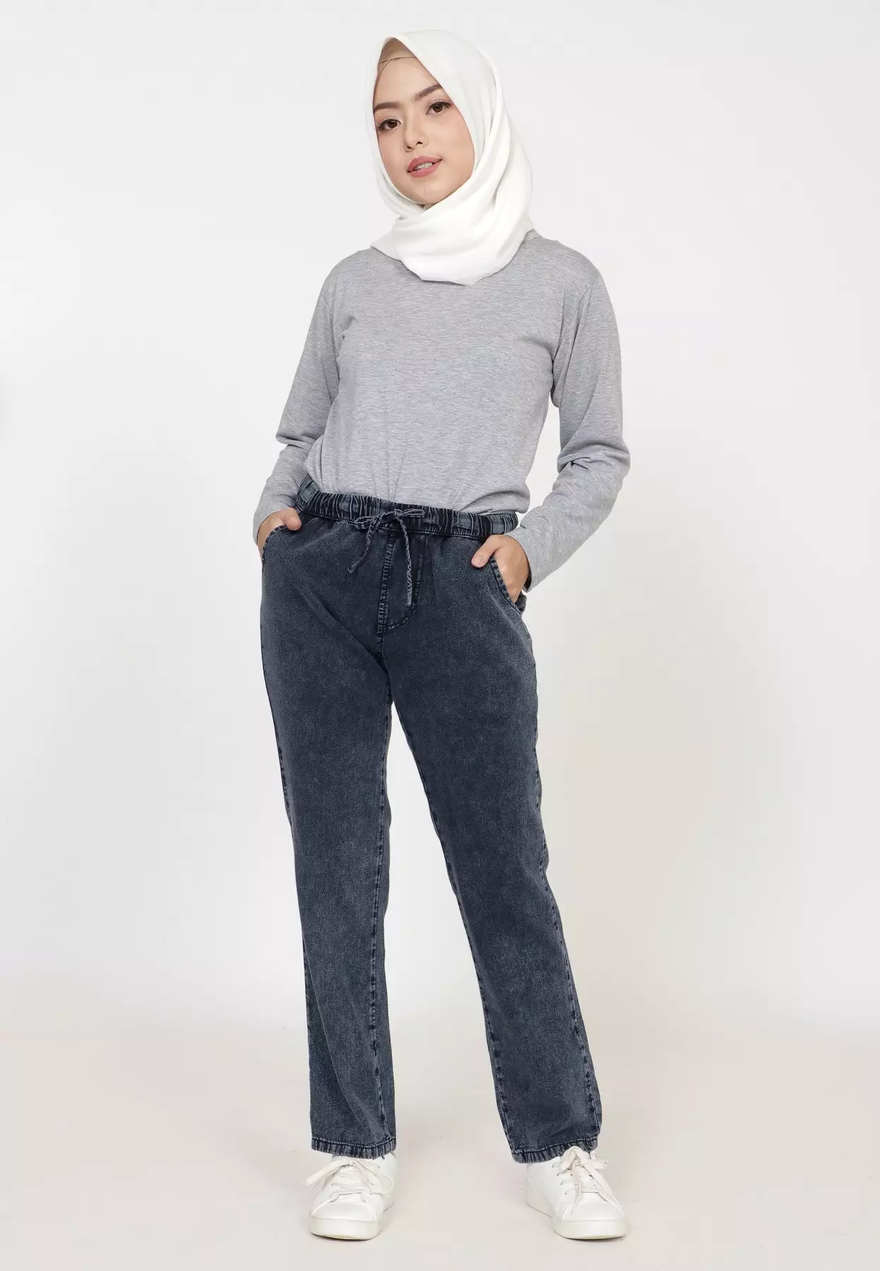 Denim Daily Pants - Snow Black