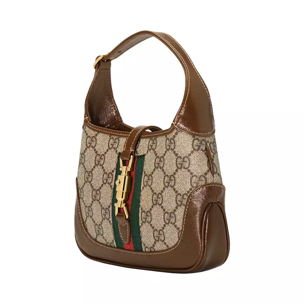 Jackie 1961 Mini Shoulder Bag Beige Ebony