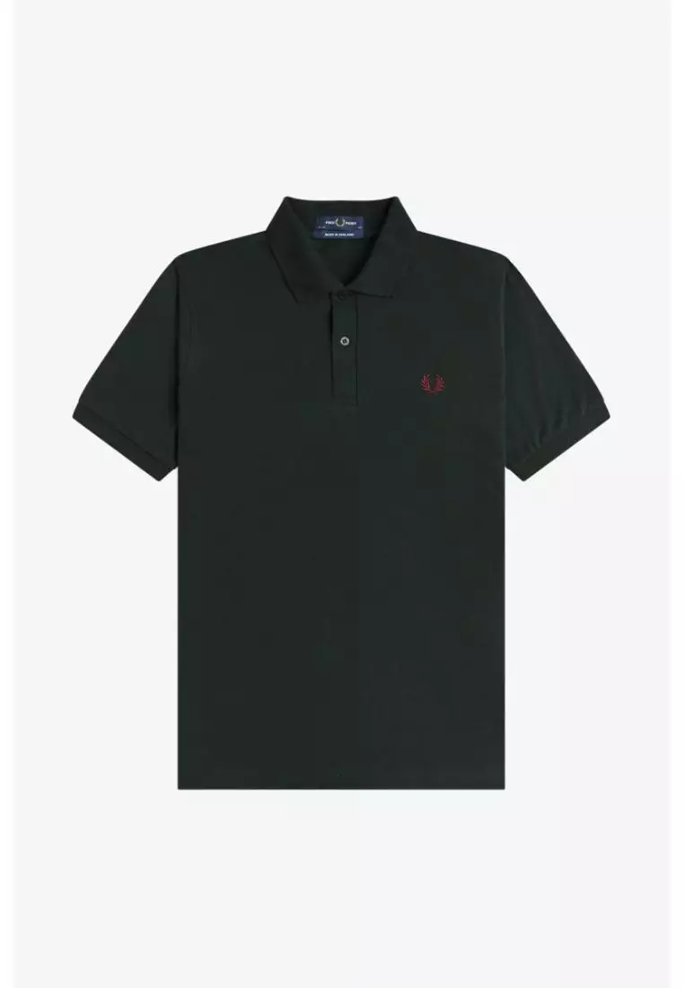 Fred Perry M3 The Fred Perry Shirt (Night Green / Oxblood)