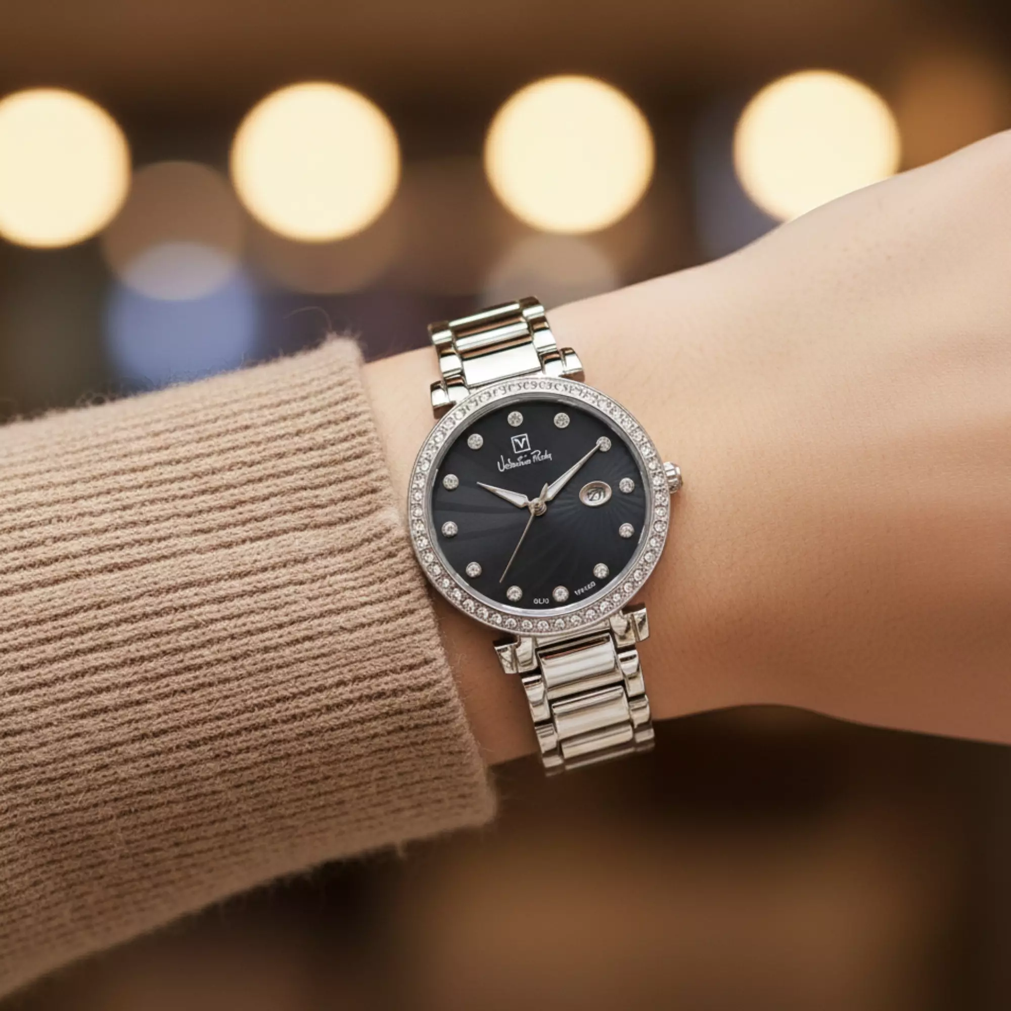 Jam Tangan Valentino Rudy Jam Tangan Wanita VR110-2337S Original