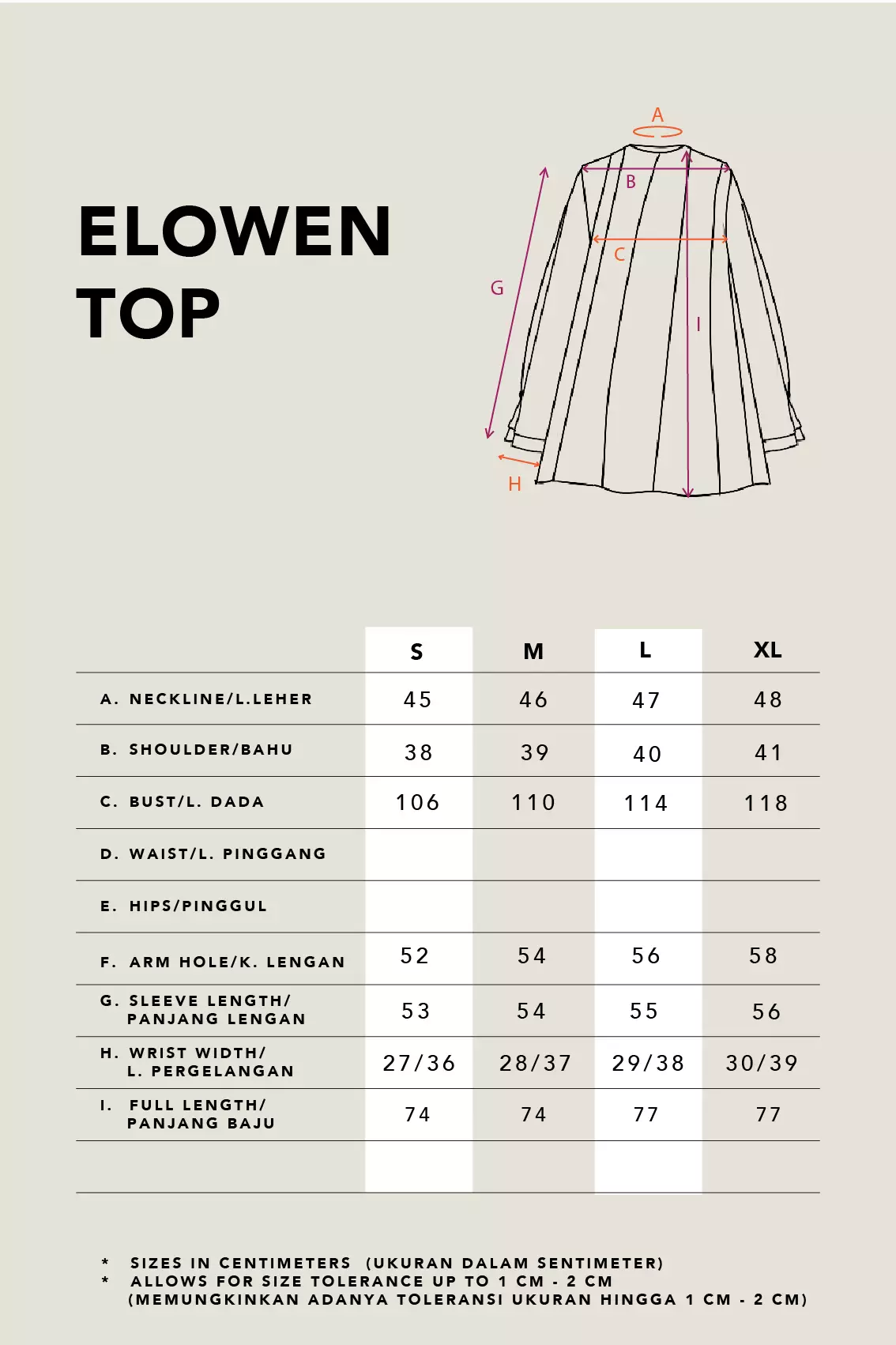 Kami Elowen Bias Top White