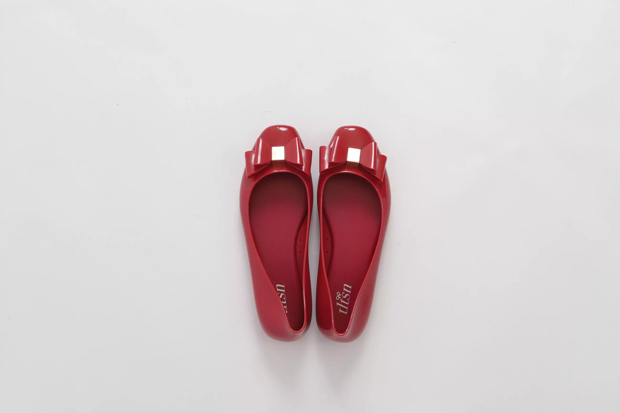 The Little Things She Needs - EVELYN Flatshoes Sepatu Jellly Wanita Red