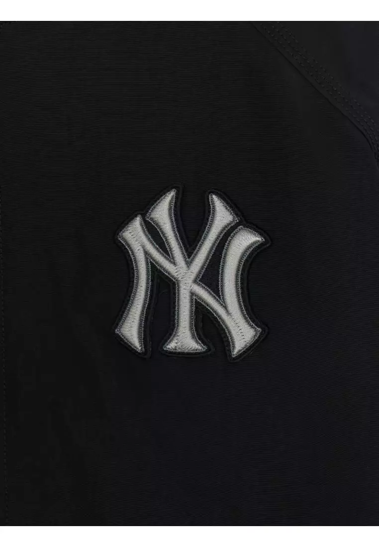 WOMEN'S BASIC NYLON CROP JACKET NEW YORK YANKEES