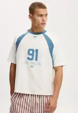 Vintage White/Copen Blue LA 91